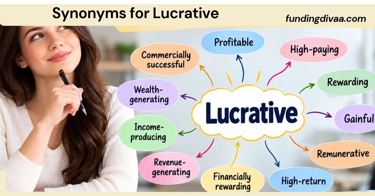 Synonyms for Lucrative