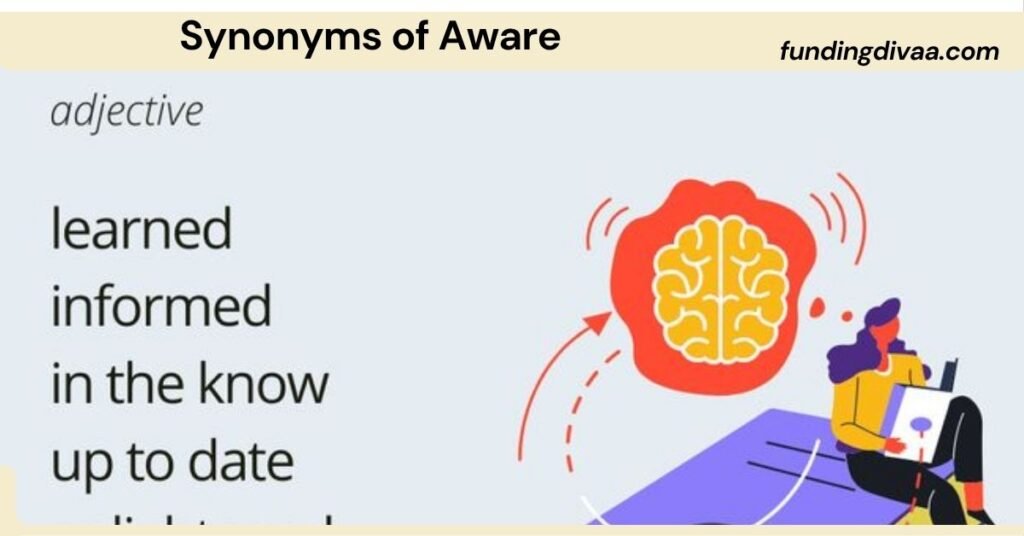 Synonyms of Aware
