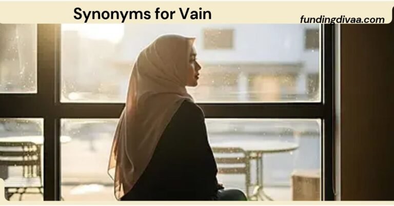 Synonyms for Vain