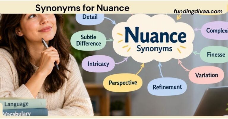 Synonyms for Nuance