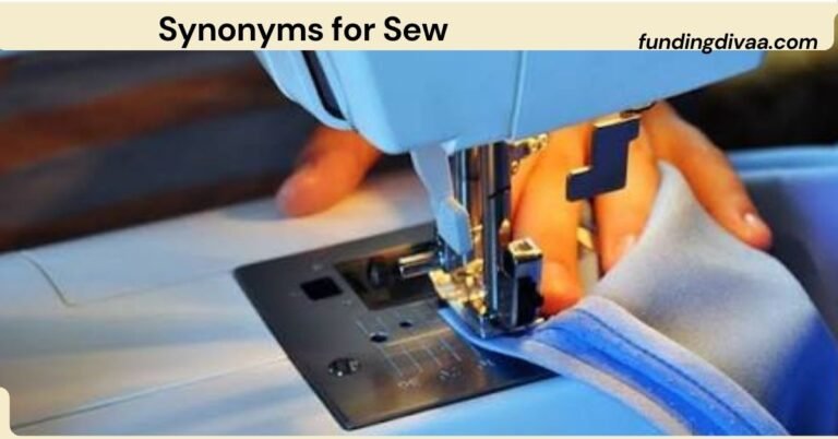 Synonyms for Sew